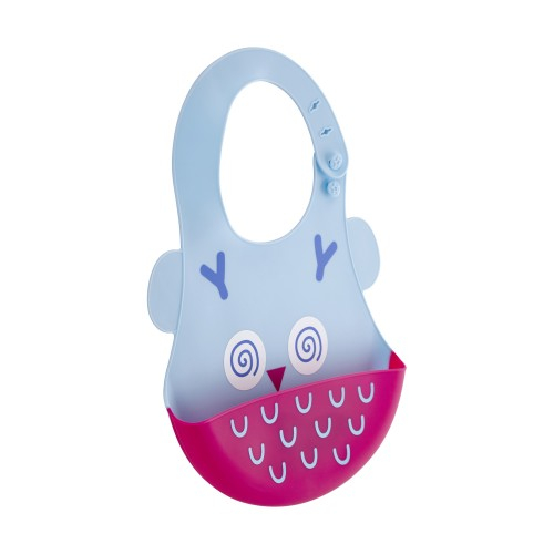 Babyjem Silicone Bib - Owl
