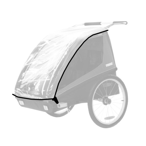 Habillage Pluie Thule Chariot Coaster XT/Cadence