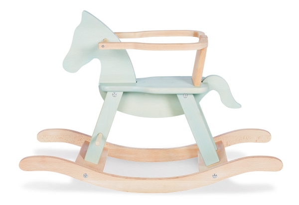 Cheval à Bascule Pinolino - Menthe/Naturel