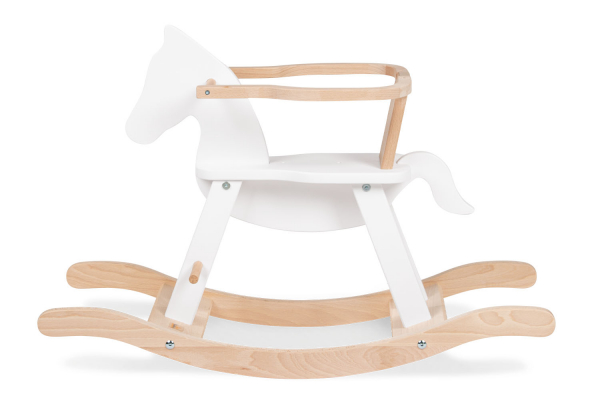 Rocking Horse Pinolino - White/Natural