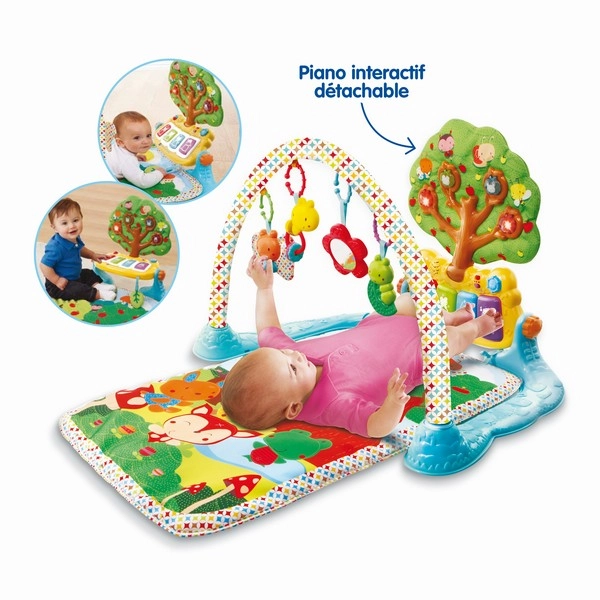 Tapis d'Éveil VTech Jardin Enchanté des P'tits Copains