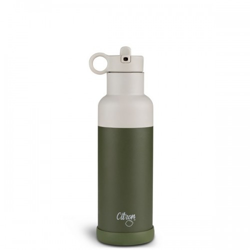 Isothermal Bottle 500ml Lemon - Green