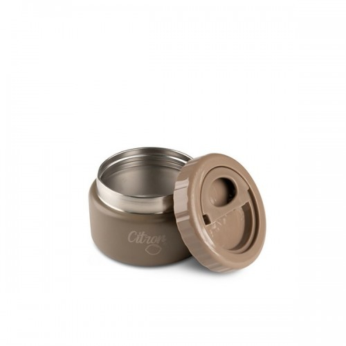 Isothermal Container 250ml Lemon - Brown