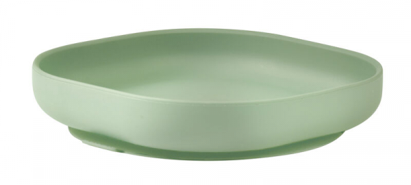 Béaba Suction Cup Plate - Sage Green
