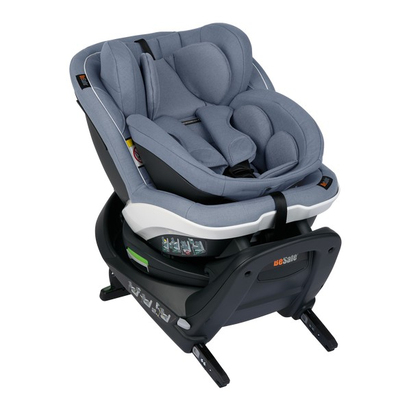 BeSafe iZi Turn B i-Size Car Seat 0-18kg - Cloud Mix