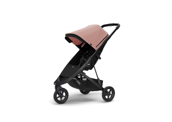 Poussette Thule Spring - Châssis Black/ Canopy Misty Rose