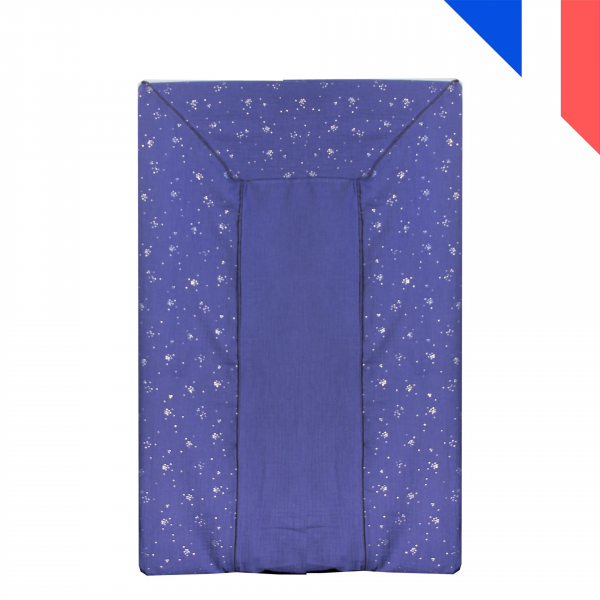 Matelas à Langer Looping + Housse Coton - Indigo