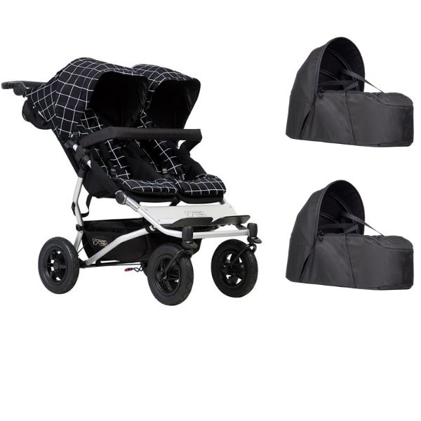 Protection de pluie Poussette Double Duet V3 Mountain Buggy