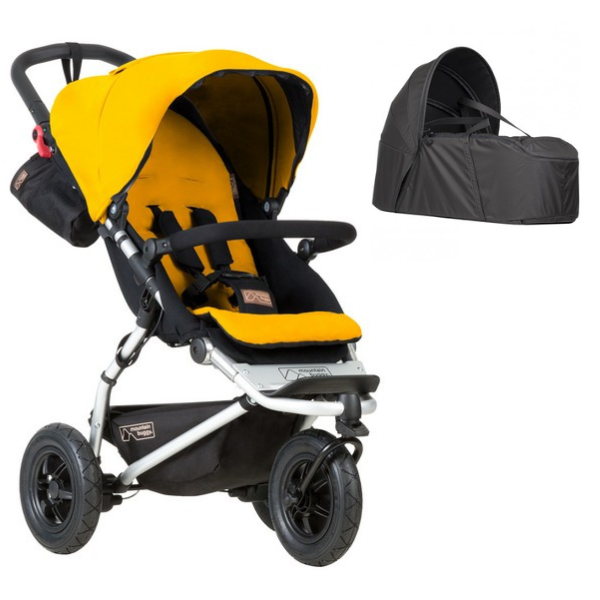 Poussette Mountain Buggy Swift - Gold + Cocoon V2