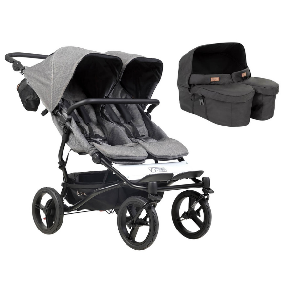 Poussette double Freerider SH12 Black - Made in Bébé