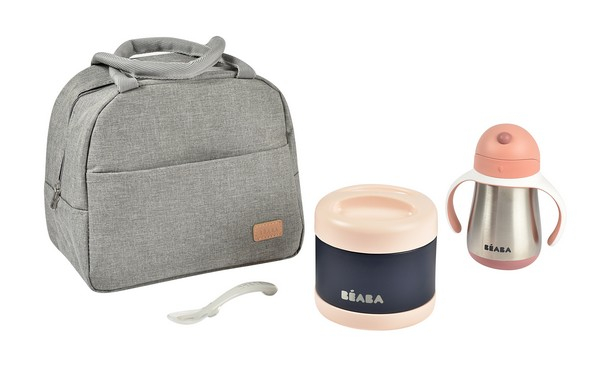 On The Go Meal Set - Old Pink
