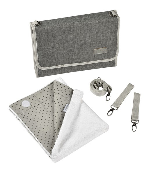 Béaba Geneva Nomad Changing Mat - Heather Grey