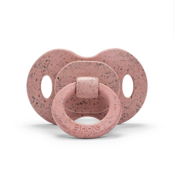 Elodie Orthodontic Teat 3+ months - Faded Pink