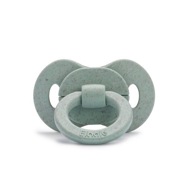Elodie Natural Rubber Pacifier 0-6 months - Mineral Green