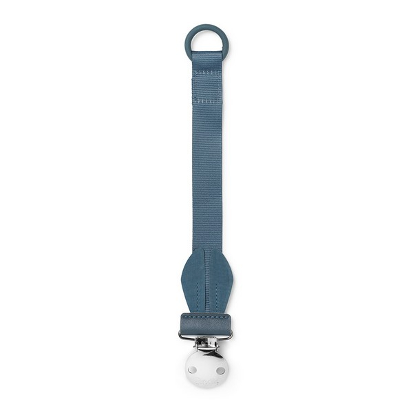 Elodie's pacifier clip - Tender Blue Bunny