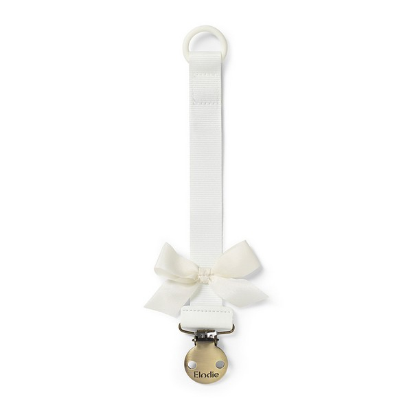 Elodie pacifier clip - Vanilla White