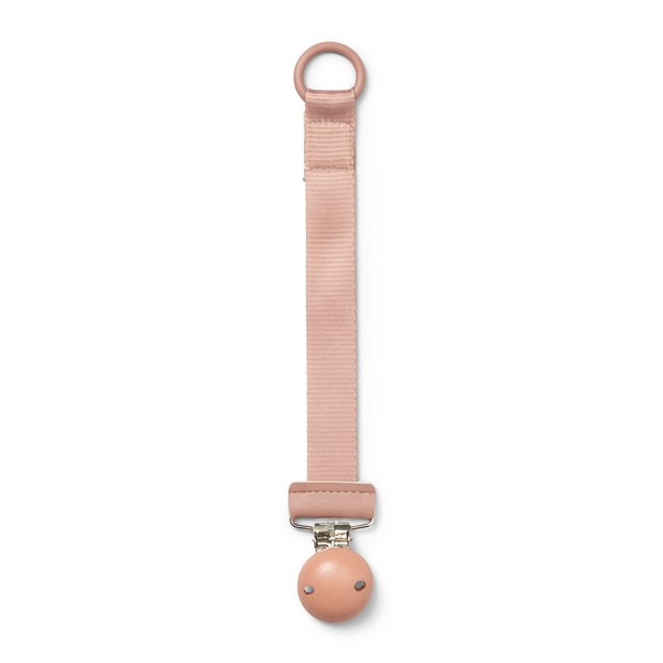 Attache-tétine Elodie en Bois - Faded Rose