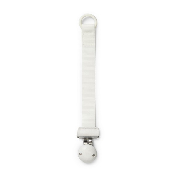 Elodie Wooden Pacifier Holder - Vanilla White