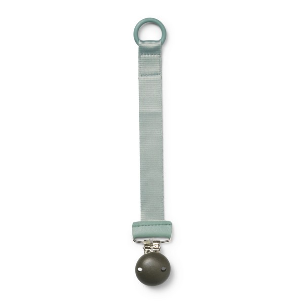 Elodie Wooden Pacifier Clip - Hazy Jade