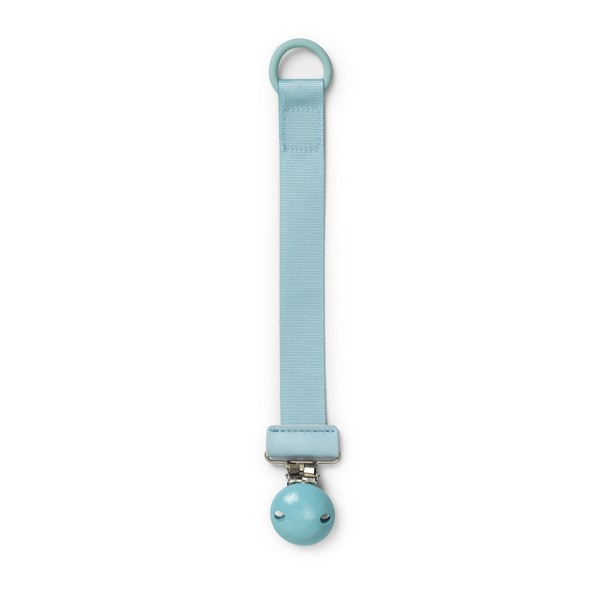 Attache-tétine Elodie en Bois - Aqua Turquoise