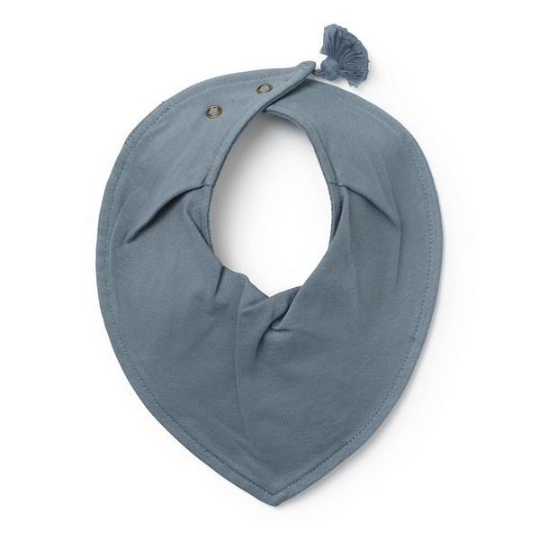 Elodie Teething Bib - Tender Blue