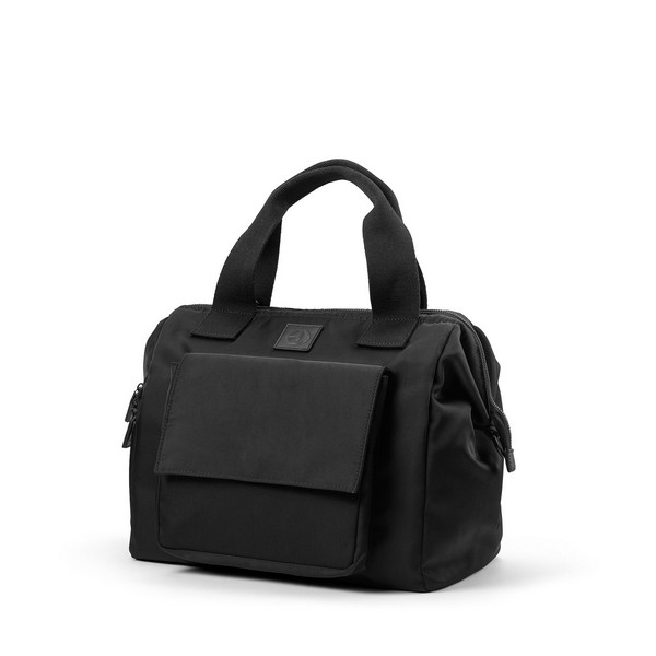Elodie Wide Frame Diaper Bag - Black