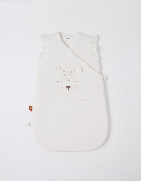 Sleeping bag 70cm Noukie's Babou &amp; Kendi - Ecru