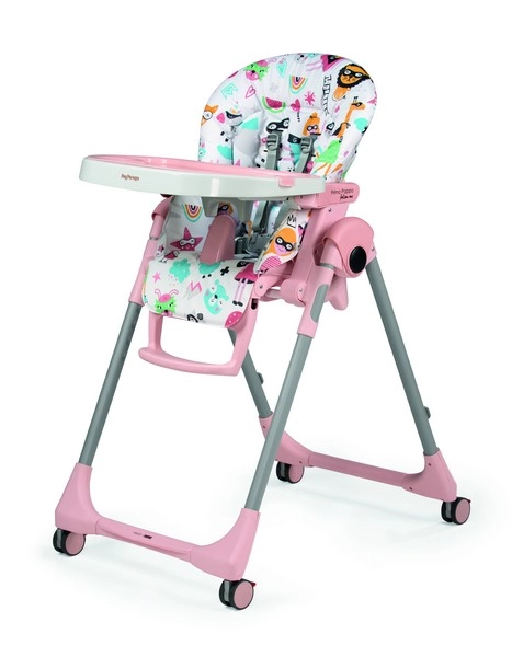 Peg Perego Prima Pappa Follow Me High Chair - Super Girl