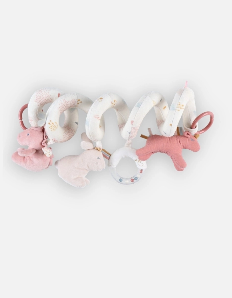 Noukie's Lina &amp; Joy Activity Spiral - White