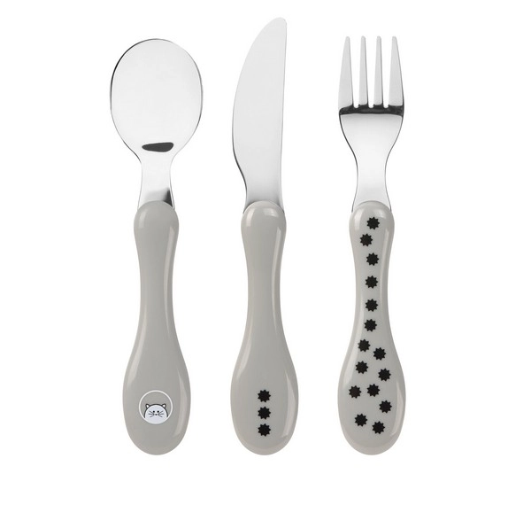 Lässig Little Chums stainless steel flatware - Cat