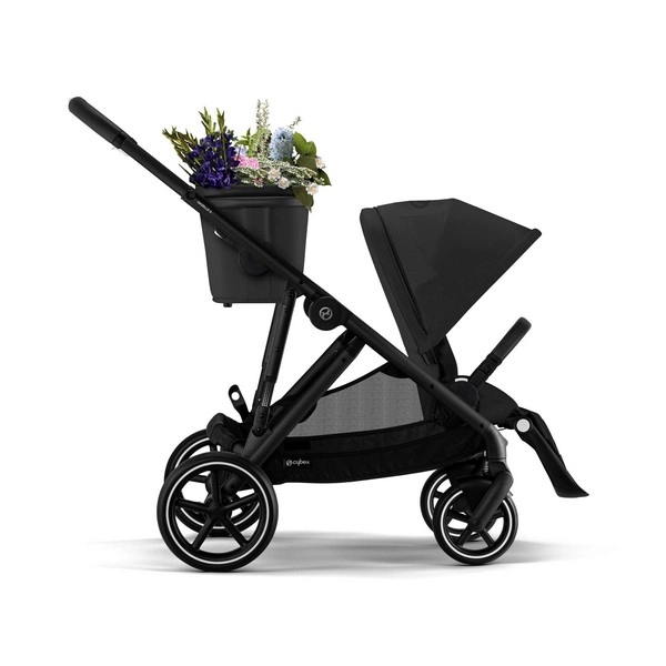 Poussette Cybex Gazelle S - Châssis Black/ Assise Moon Black (2023)