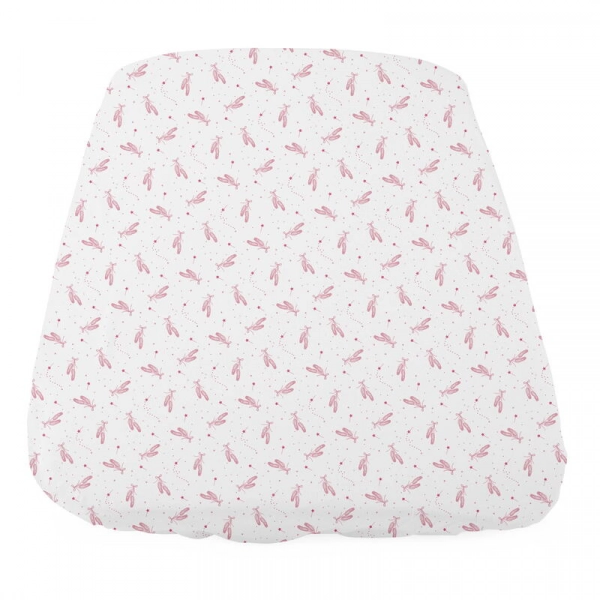 Draps Housse Cododo Chicco Next2Me Forever (lot de 2) - Pink Ballet