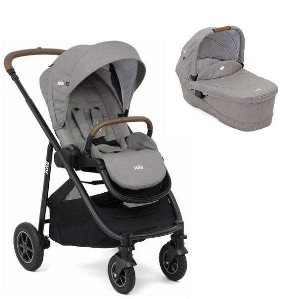Poussette Joie Versatrax + Nacelle Ramble XL - Grey Flannel