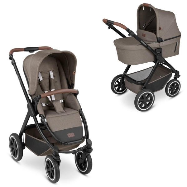 ABC Design Samba Stroller + Pure Edition Carrycot - Nature (2023)