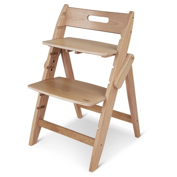 Moji Yippy Trunk High Chair - Oak