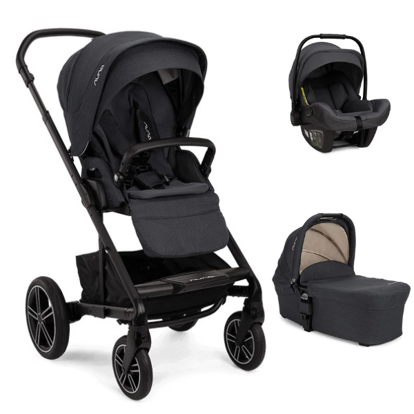 LIONELO Mika poussette bébé confort 3 en 1, poussette compacte, nacelle,  siège auto, porte-bébé, moustiquaire, un chauffe-pieds un habillage de  pluie, 3 en 1, pousette bebe complet (gris graphite) : : Bébé