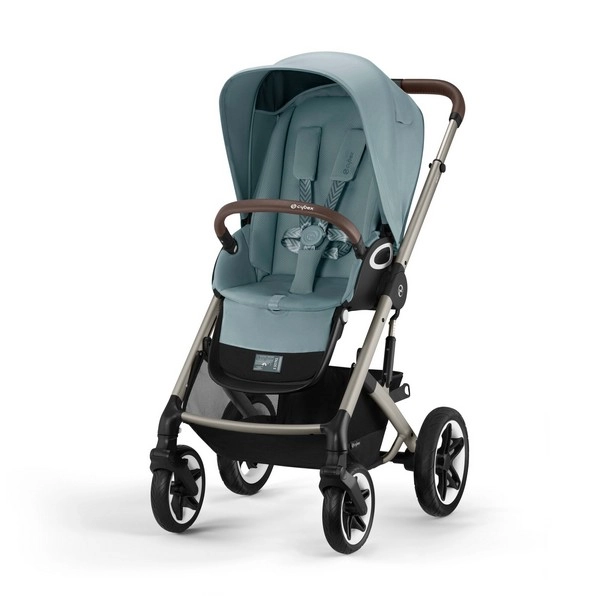 Poussette Cybex Talos S Lux - Châssis Taupe/ Sky Blue (2023)