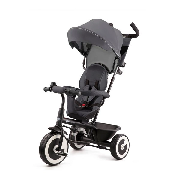 Tricycle Kinderkraft Easytwist - Black - Univers Poussette