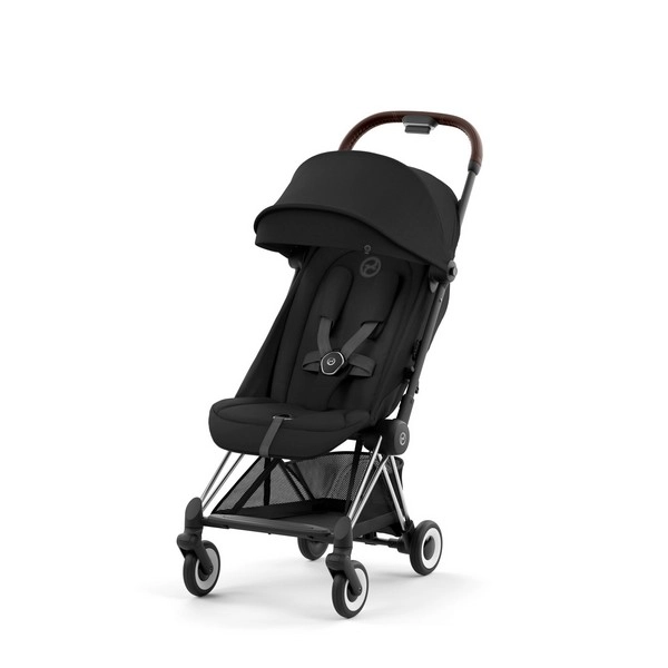 Poussette Cybex Coya Châssis Chrome Brown - Sepia Black (2023)