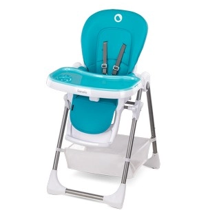 Chaise Haute Lionelo Linn Plus - Turquoise