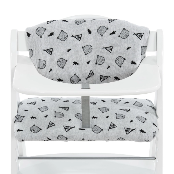 Hauck Deluxe High Chair Cushion - Nordic Grey