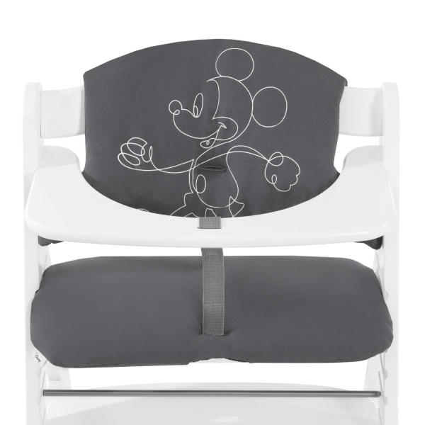 Hauck Select High Chair Cushion - Mickey Mouse Anthracite