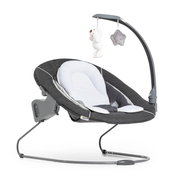 Hauck Alpha Deluxe Lounge Chair - Melange Grey