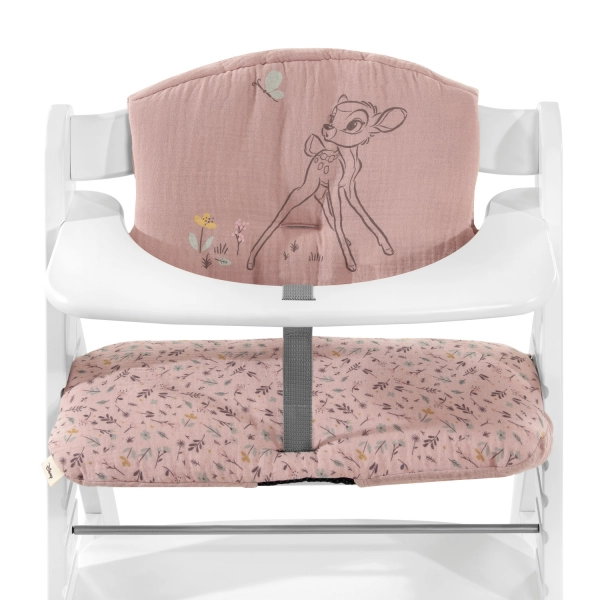 Coussin Chaise Haute Hauck Select - Bambi Rose