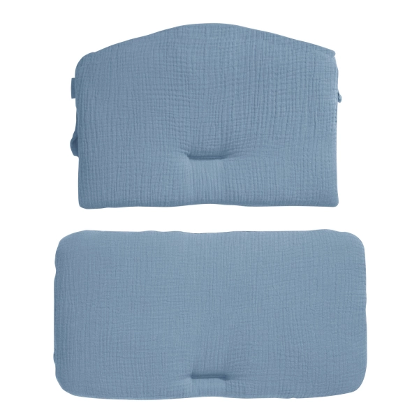 Hauck Alpha+ High Chair Cushion - Dusty Blue
