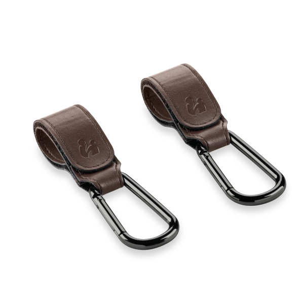 Hauck Changing Bag Clips - Brown