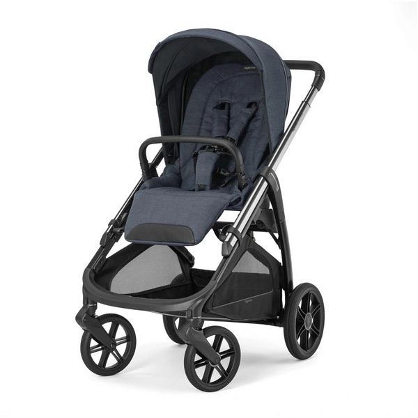 Poussette Inglesina Aptica Chassis Litio Black - Resort Blue