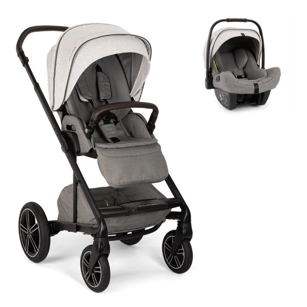 Pack poussette duo Versatrax Shale coque I Level Eclipse Base