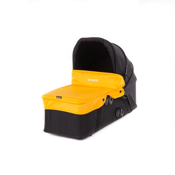 Baby Monsters Easy Twin 3 Carrycot Cover - Black