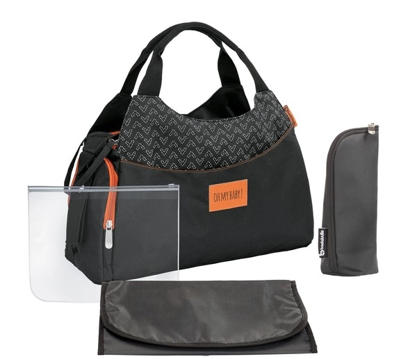 Badabulle Multipocket Changing Bag - Black